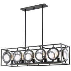 Φωτιστικό Κρεμαστό 3xE14 230V Μαύρο 955LUTON6